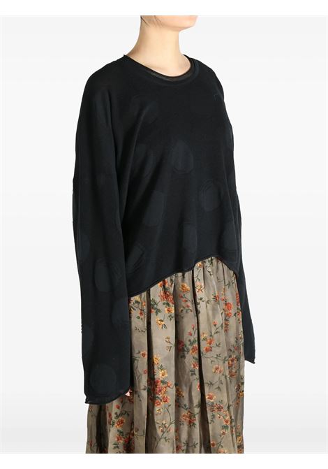 long sleeve woman black UMA WANG | UK7114UW900